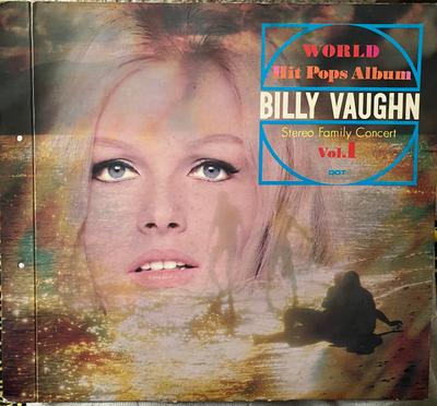 Виниловая пластинка BILLY VAUGHN Альбом мировых хитов Pops Vol.1 KS601 DOT 1972 Япония Музыка для настроения Б/у