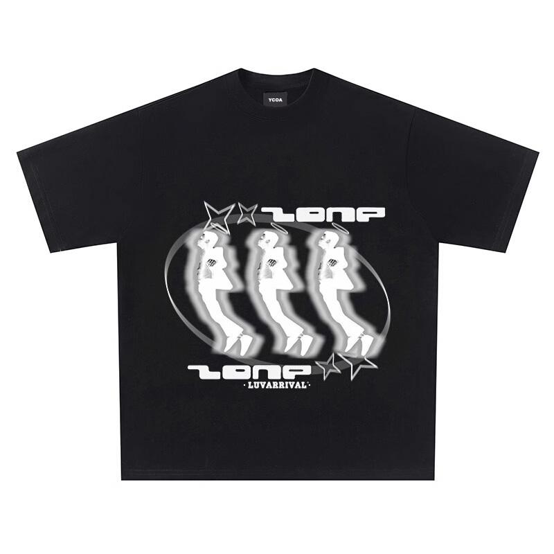 Mens TShirt Oversized Summer Aesthetic Harajuku Graphic Korean Fashion Streetwear Y2k Tops Tees Short Sleeve Vintage Clothing