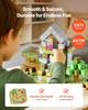 VEVOR Magnetic Blocks, 150 PCS Forest Castle Set, Magnetic Building Cubes for Kids, STEM Montessori Sensory Toys for Christmas Birthday Gift