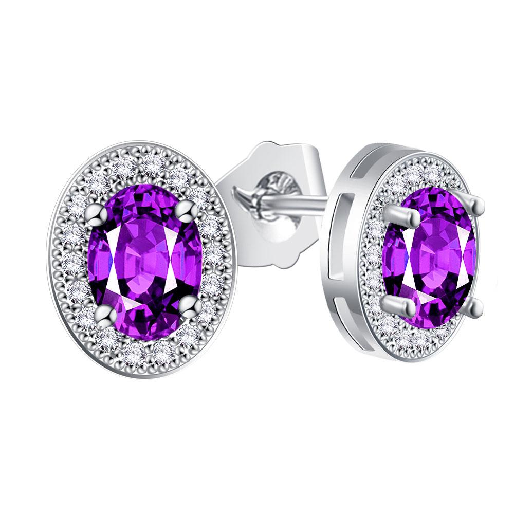 2026 New FINE4U E036 Stud Earrings With AAA CZ Stone Fashion Women Earrings For Wedding Party Jewelry Accessories