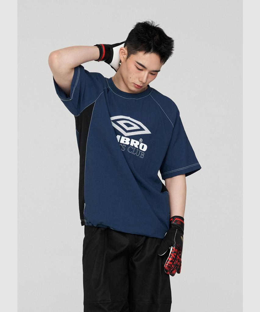 UMBRO Криспи Таслан Короткий рукав Пистовый синий (Uq221Cwt58) (Тип B)