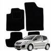 Citroen C2 2003-2009r. Dywaniki Welurowe Maty Do Auta Wycieraczki B
