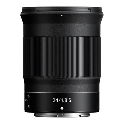 Nikon Объектив с фиксированным фокусным расстоянием NIKKOR Z 24 мм, байонет Z, совместимый с полнокадровым форматом, S-линия, NZ24, широкоугольный, f/1.8S, 1.8