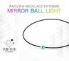 Hayata Favorite Phiten RAKUWA Necklace EXTREME Mirror Ball Peppermint 40cm [Hina Product] (light) Green/silver