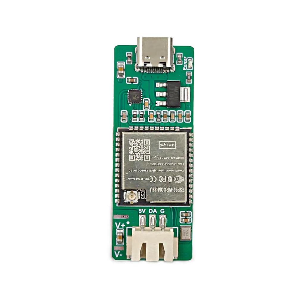 USB-C контроллер WLED CH343 для светодиодных лент WS2812X, поддержка загрузки прошивки