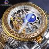 Forsining Luxury Men's Wristwatch Tourbillon Mechanical Watch Men Automatic Casual Waterproof Watches Skeleton