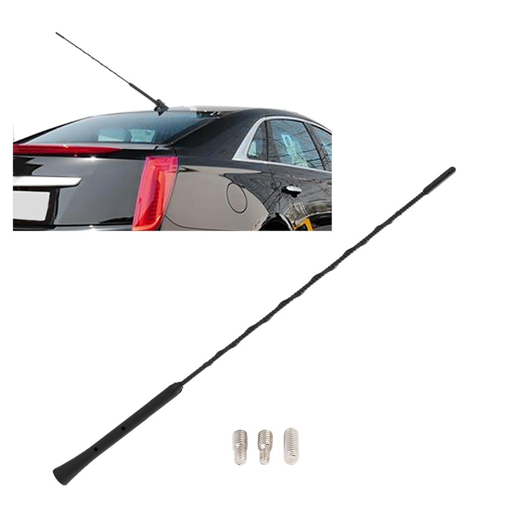uxcell Автомобильная сигнальная антенна, Радиоантенна, AM FM антенна, Антенна гибкая, Антенна стерео
