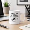 Mug J’peux pas je préfère mon Cochon d’Inde J'peux pas minimaliste | Tasse en Céramique 330 ml Recto Verso Passe au Lave-Vaisselle