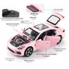 1/32 Porsche Panamera литая модель автомобиля со звуком и светом игрушечный компьютер настольный декоративные украшения коллекция подарочная коробка
