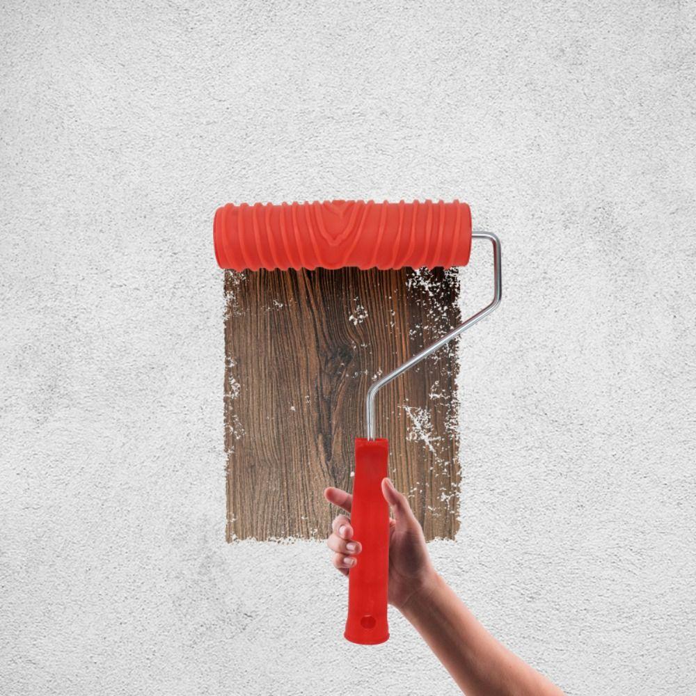 Эмкостичный Валик для Краски Резиновый Текстурный Инструмент для Покраски Текстурный Валик Комната