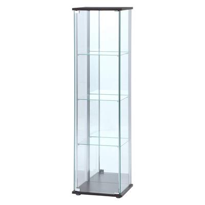 Футляр для коллекционной фигурки Fuji Boeki, 4 яруса, ширина x глубина x высота 162 см, коричневое зеркало заднего вида в сборе, товар 96046 42,5 36,5 [2 упаковки]