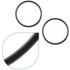 Riloer Front Wheel Hub Cap O-Ring, Replace 5410470, Compatible with Polaris 300 1995, Compatible with Polaris Big Boss 400L 1996-1997, 2 pcs