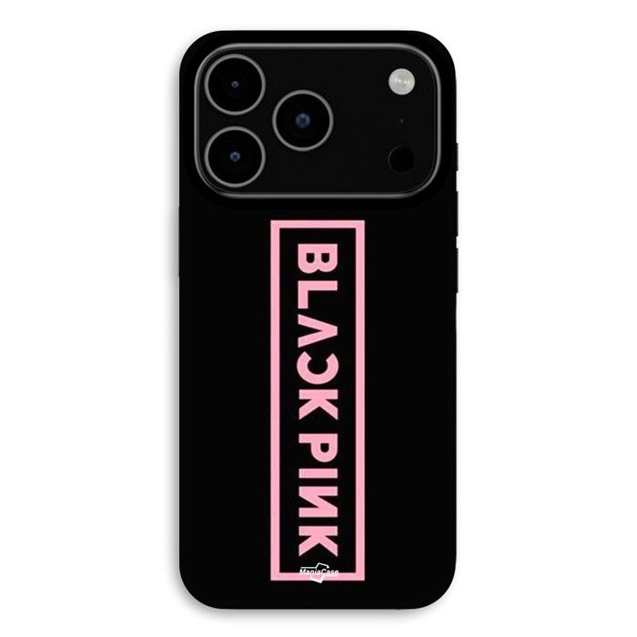 Case For iPhone 17 Pro Max Blackpink VIP Tickets Blackpink Logo Front Black Maniacase