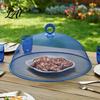 Metal Food Tents for Picnics Mesh Cover with Handle Durable Stainless Steel Protector Tabletop Protection Events Lightweight Tent Dishes And