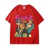 Trend Band Gorillaz Футболки с принтом Унисекс Женские модные футболки большого размера в готическом стиле в стиле хип-хоп Футболка с коротким рукавом