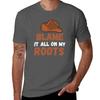 Blame It All On My Roots Tee Country Music Tshirt Simple Line Art Print Tee