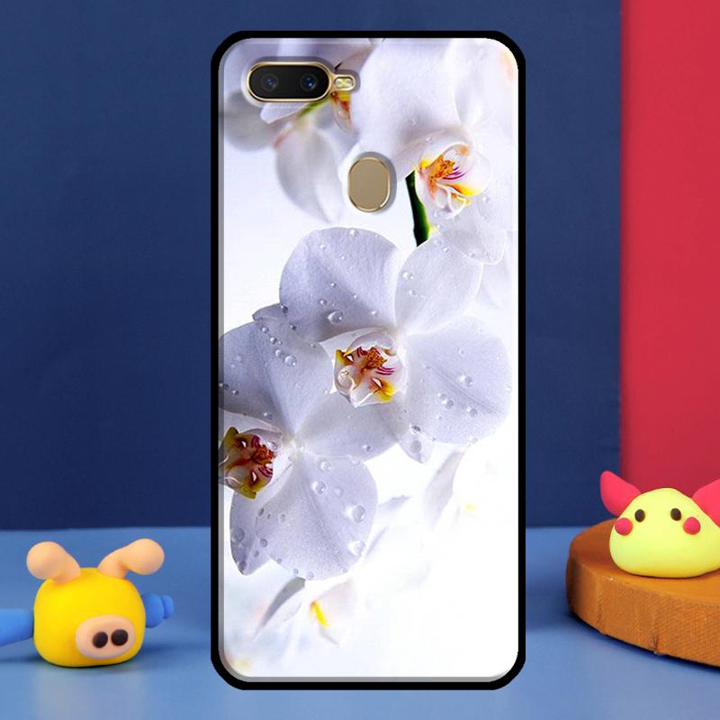 Цветной чехол с цветами орхидеи для Oppo A91 A5 A9 A16 A76 A96 A58 A78 A98 A52 A72 A74 A94 A54 S A57 A77 A15 A17