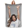 Emilia Mernes Blanket Emilia Mp3 Album Multi-size Cozy and Lightweight  Throw Blankets for Sofa Couch and Bed