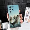 Hunting Fishing Man Soft Phone Case for Samsung Galaxy S26 S25 Edge S24 Ultra S23 Plus S22 S21 FE S20 Black Cover Back Shell