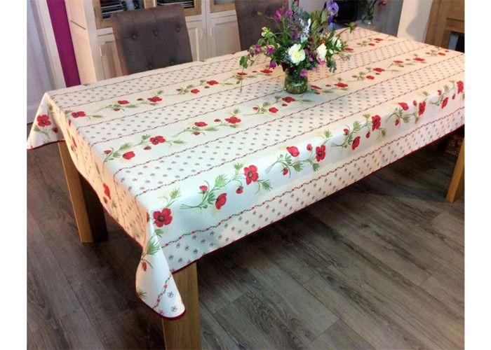 Скатерти - АКЦИЯ ТЕКСТИЛЬ - Полиэстер - 150x240 - красный