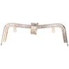 20cm Kiss Clasp Lock Embossed Pattern Purse Hardware Kit Metal Purse Frame  For Purse Sewing