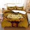 Imagine Dragons Bedding Set Single Twin Full Queen King Size Bed Set Aldult Kid Bedroom Duvetcover Sets 3D Print Bed Sheet Set