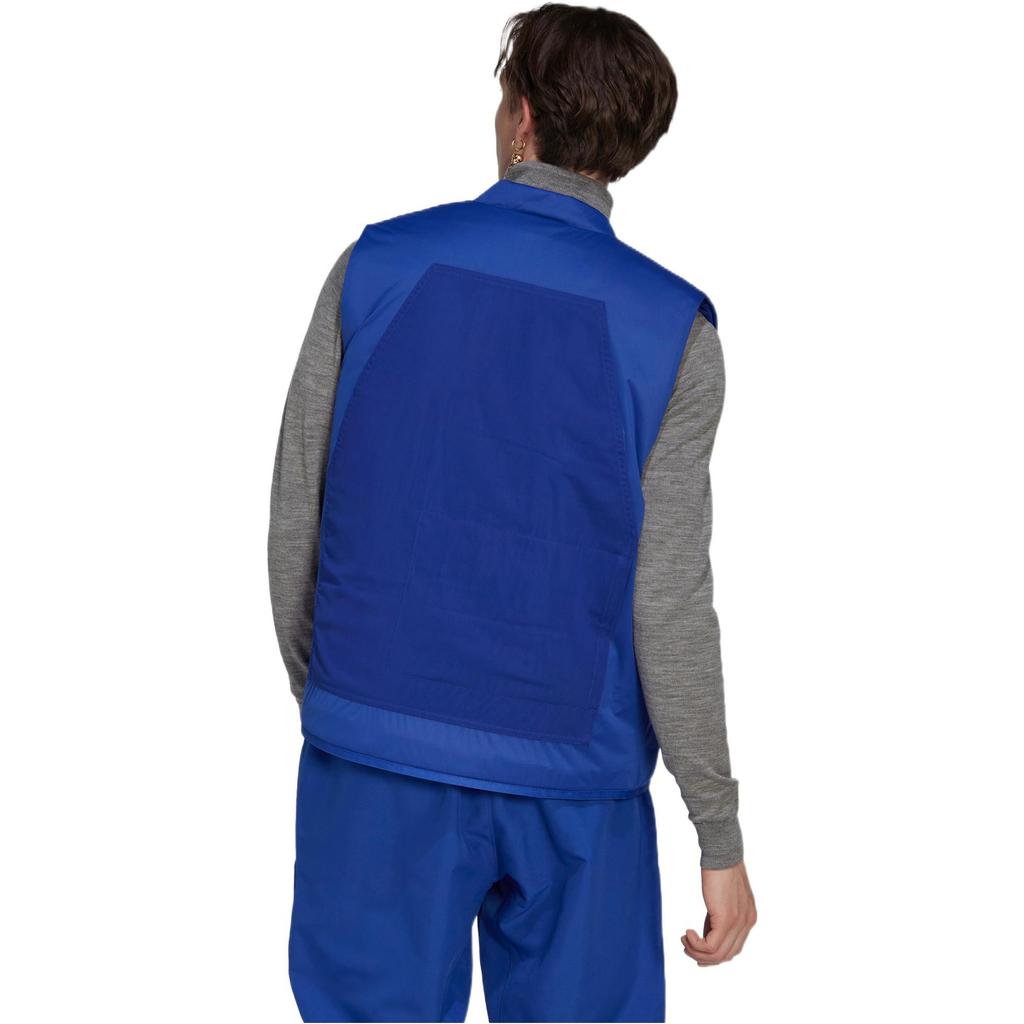 Adidas Jackets Men's Blue Collarless Moderate Other HN1931