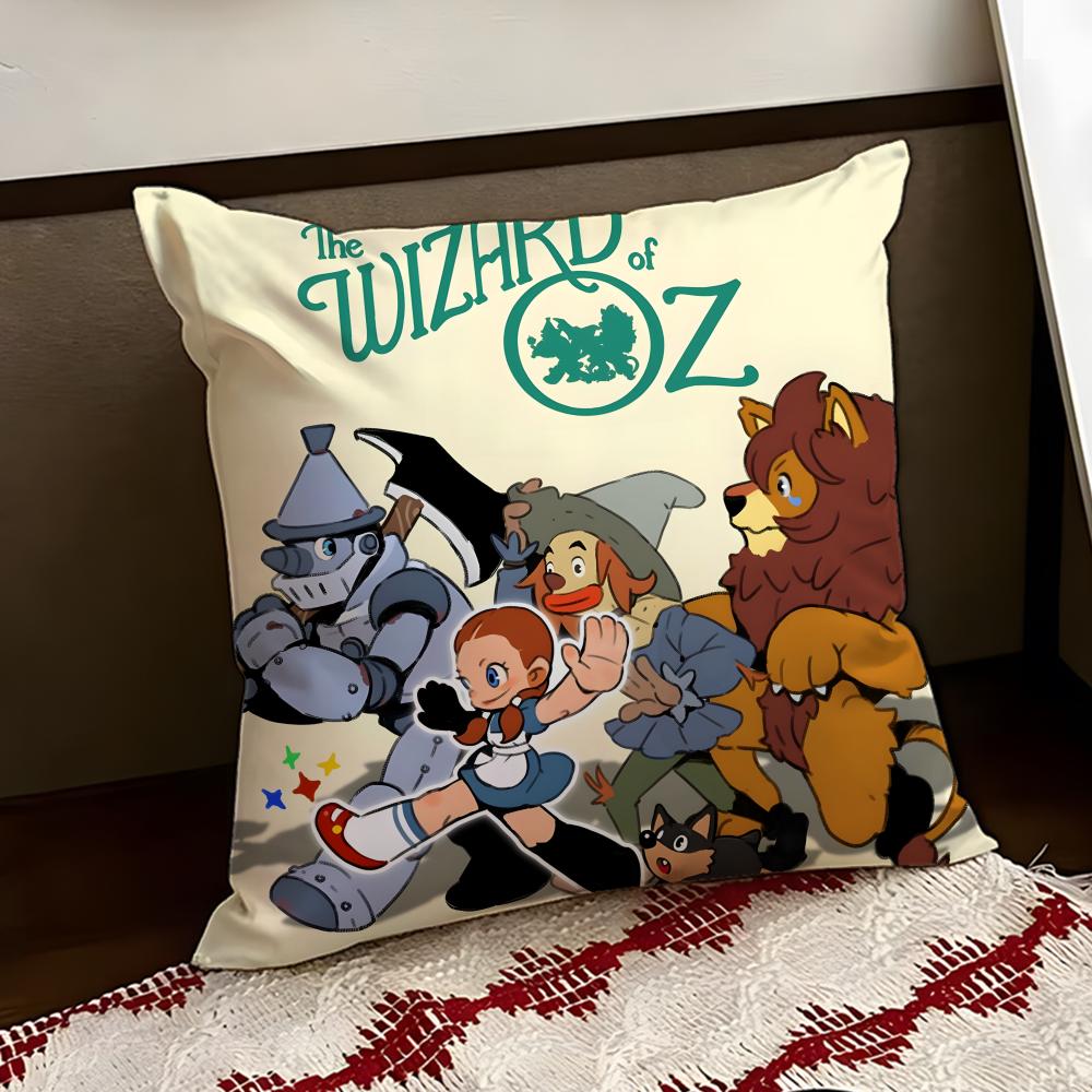 Film The WWizard of OOZ Cushion Cover Reversible Soft Durable Pillow Cover Home Car MultiScene Use for Daily Comfort