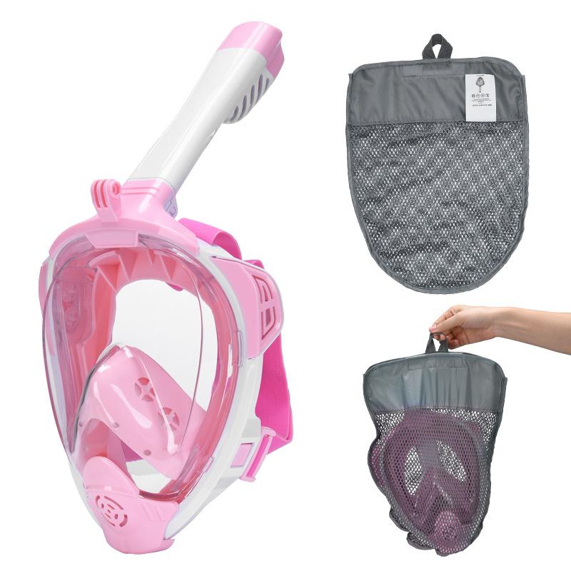 2026 Latest Comfortable Fit Waterproof Anti-Fog Adults Kids Deep Sea Diving 180 HD Anti-Fog Wide View Goggles
