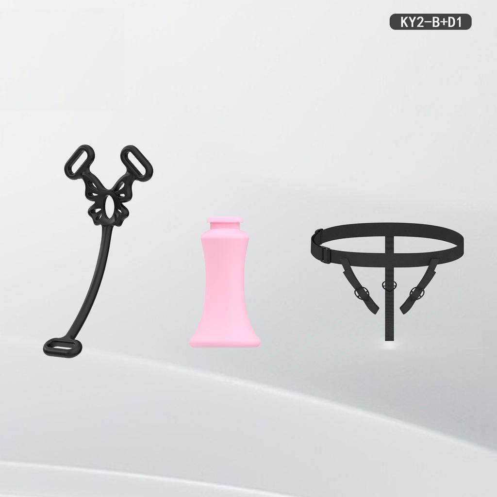Butterfly Chastity Cage Anti-off Device Lock FUFU Clip Auxiliary Belt Chastity Lock Device Sissy Sex Toys Men Urethra Catheter