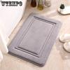Minimalist Home Bathroom Mat ThickenToilet Rugs Bath Bathtub Side Floor Carpet Anti-skid Feet Pad Entrance Shower Room Doormat