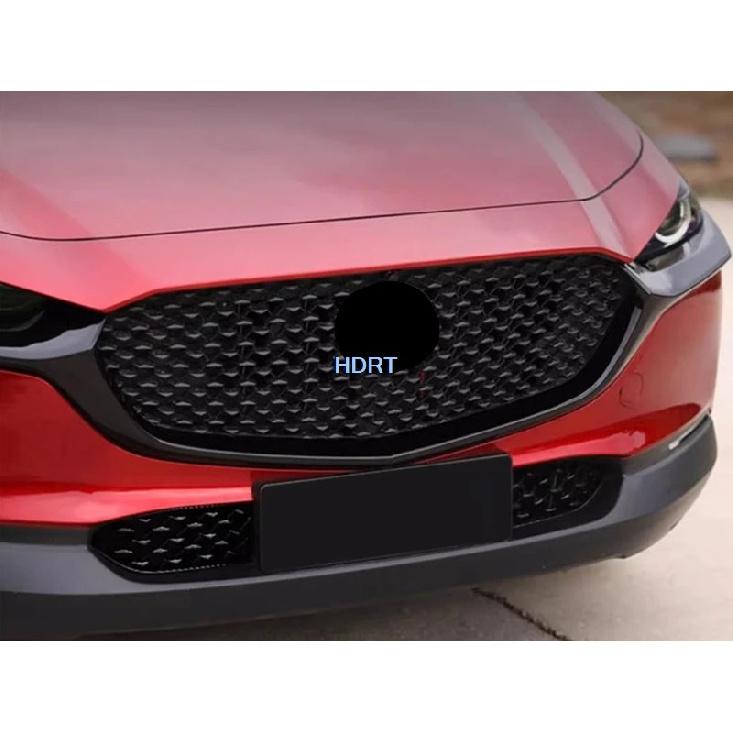 Car Styling Front Bumper Racing Grille ect Anti Bug Net Cover Protector Decoration Accessories For Mazda CX-30 CX30 +
