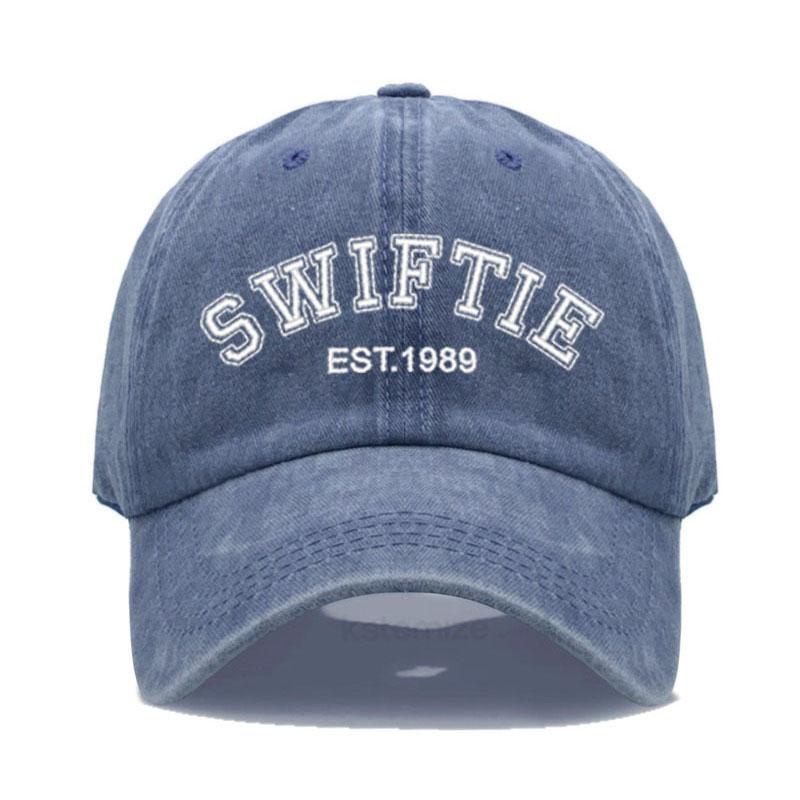 SWIFTIE 1989 Embroidery Baseball Cap for Men Women Unisex Washed Cotton Dad Hat Sun Hat Gift Fans Outdoor Sports Dropshipping