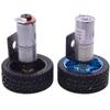 JGA25-370 DC 6/12/24V geared motor/Motor+encoder speed measuring code disc high power large torque balance trolley Smart Car Kit