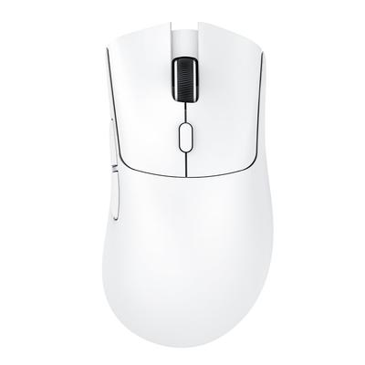 Игровая мышь ATTACK SHARK X ZIYOU LANG R1 СВЕРХЛЕГКАЯ Беспроводная PAW3311 18000DPI Беспроводная 59г Перезаряжаемая Эргономичная Белая 2.4ГГц/Bluetooth/Type-C