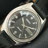 ВИНТАЖНЫЕ МУЖСКИЕ АВТОМАТИЧЕСКИЕ ЧАСЫ SEIKO 7019A ЯПОНИЯ ЧЕРНЫЙ ЦВЕТ ЦИФЕРБЛАТ a708515-1