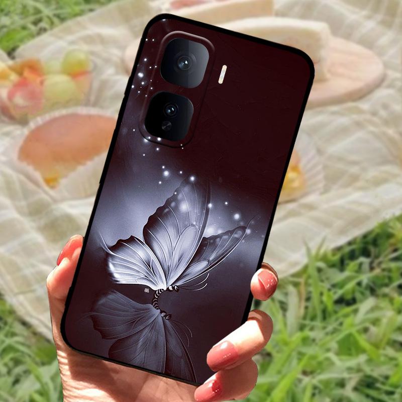Чехол для VIVO IQOO Neo 10 Черный Мягкий Силикон Защита Задняя Крышка Для VIVO IQOO Neo 10 Pro Чехлы для Телефона Ударопрочный Чехол для Телефона