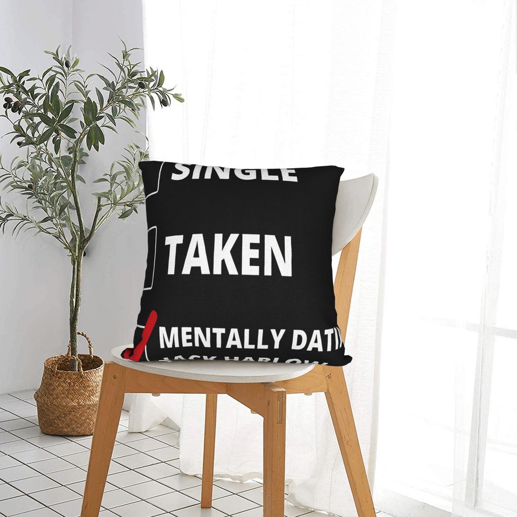 Pillow Cover Singer Jack Harlow  Retro Trendy Pillow Case For Office Car Home Decor Pillowcases