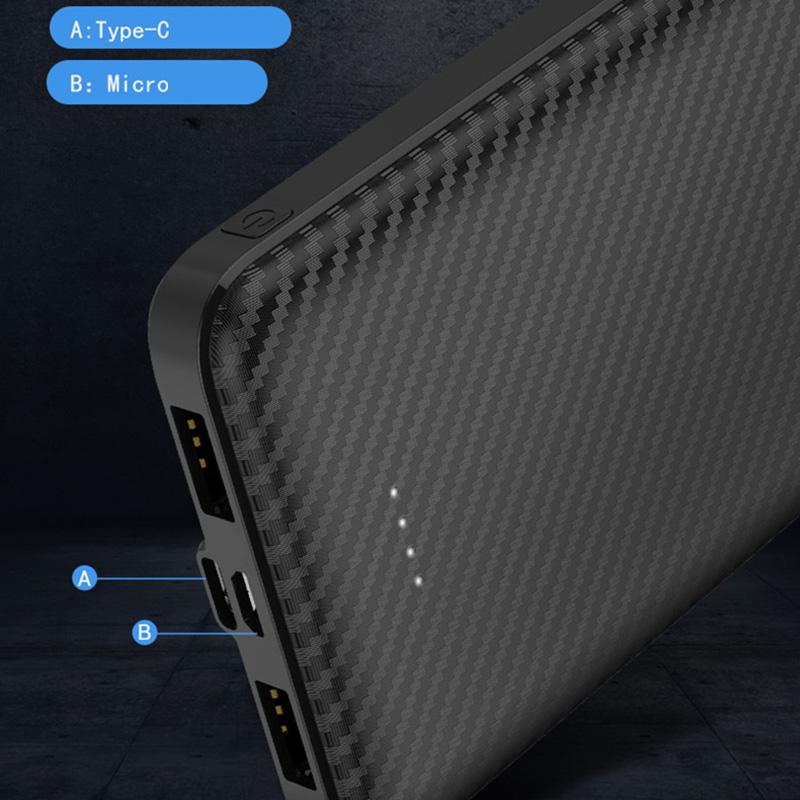 Power bank XIYT YZB0110 10000 mAh 2xUSB/Micro/Type-C