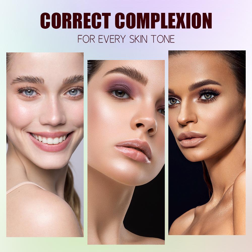 Moisturizing Concealer Palette Waterproof Cover Dark Circles Bronzer Facial Color Corrector Lasting Contouring Makeup Cosmetics