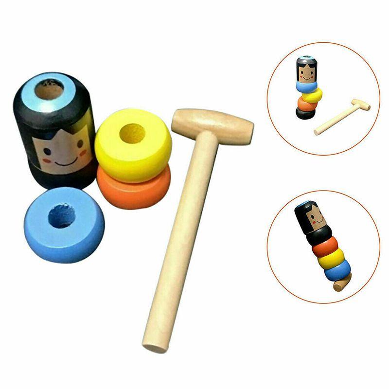 Immortal Daruma By Proma Magic Charming Wooden Toy For Engaging Imaginative Play