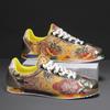 Модные дизайнерские кроссовки с принтом для мужчин, роскошные желтые мужские кроссовки, оригинальные повседневные легкие кроссовки на плоской подошве для мужчин
