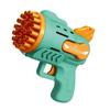 Light-Up Bubble Gun - 29-Hole Gatling Blaster For Boys & Girls 6-14 Years Old(Batteries & Bubble Liquid Not Included)