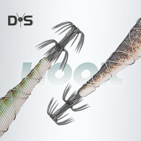 12 см/13 г светящаяся приманка в виде креветки с крючком для ловли кальмара, реалистичная бионическая искусственная приманка для ловли соленой воды, пресноводного окуня, судака, форели, рыболовные принадлежности