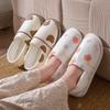 Новые летние тонкие туфли для послеродового периода женские 2025 для дома, для помещения, послеродовая сумка и нескользящие тапочки на мягкой подошве женские