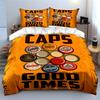 Bottle caps and text. Bedding sets Duvet cover sets Duvet covers Pillowcases(1 * Duvet Cover 2 * Pillowcases without duvet insert)