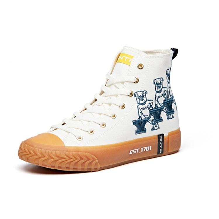 ANTA x Yale Canvas High 'White Gum' Men's 112028650-8
