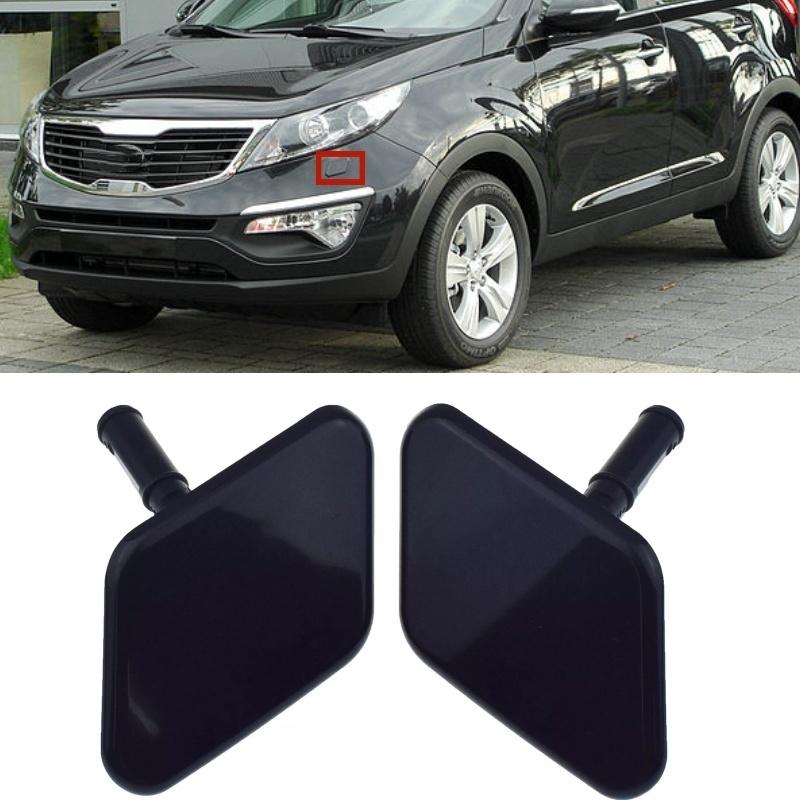 2 шт. Левая правая крышка форсунки омывателя фар Для Kia Sportage MK3 2010 2011 2012 2013 2014 986753U000 986753U001 Автоаксессуары