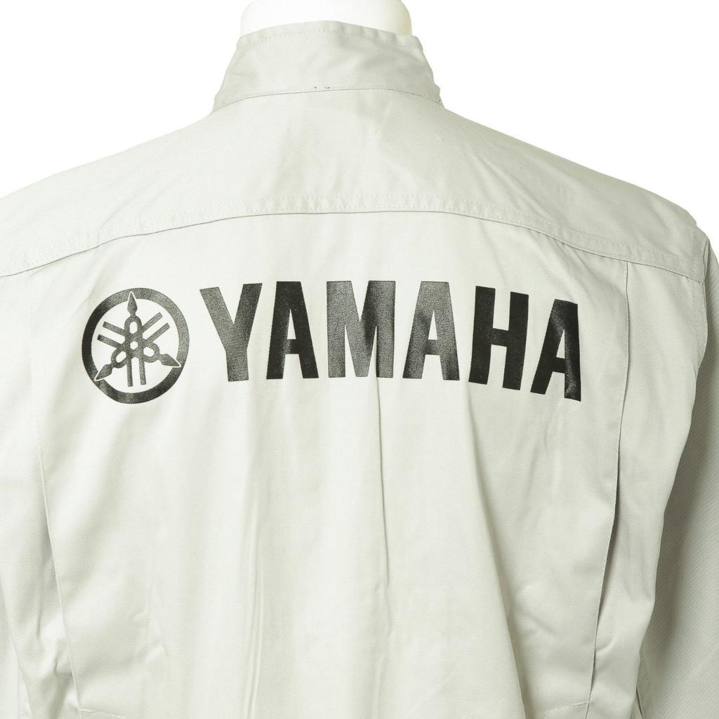 YAMAHA Actfit Mechanic Suit WY-207, Light Gray, Size 3L, 90792-M0293
