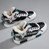 Men’s Sports Shoes Casual Street Style Fur Running Sneakers Shoes for Students Over Sized Winter Shoes High Top